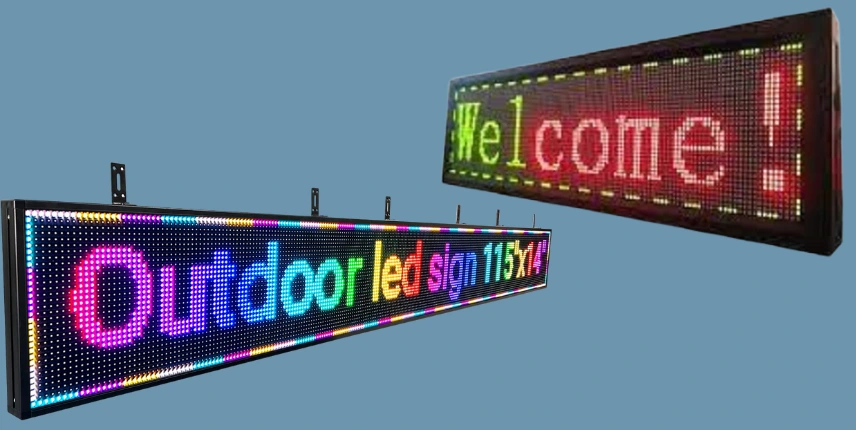 LED Signage ultra efficient led technology123