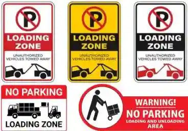 Stop sign abu dhabi. Stop sign in Abu Dhabi for warehouse and loading zone traffic control and safety